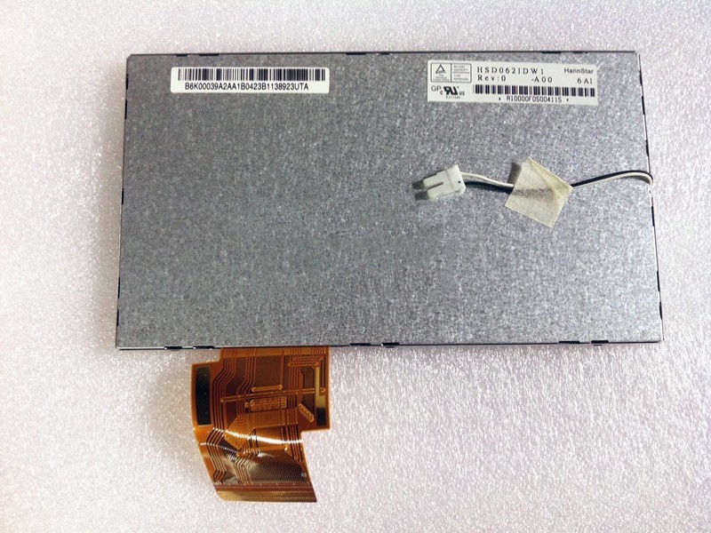 6.2'' HannStar A-Si TFT-LCD Panel 800*480 HSD062IDW1-A00