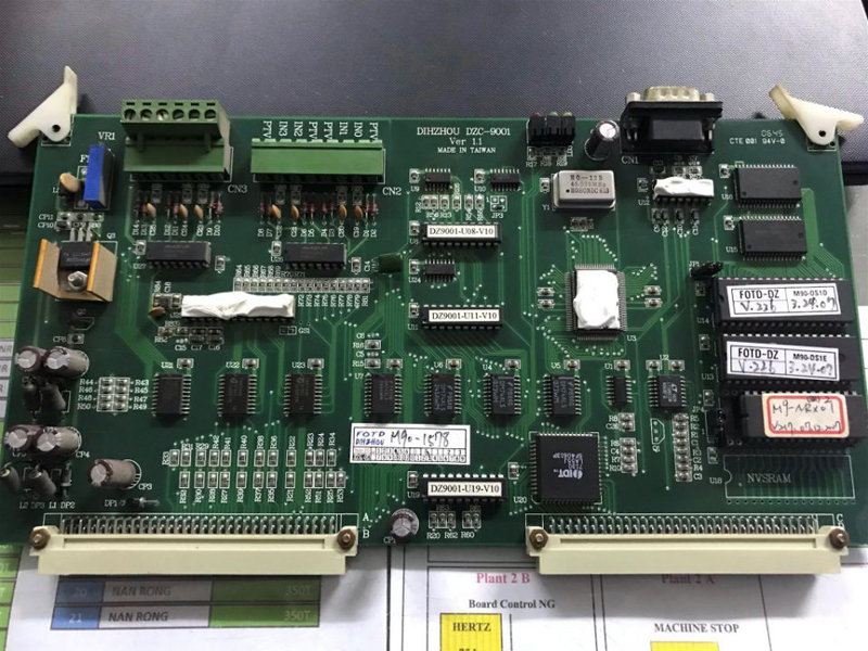 DIHZHOU DZC-9001 Computer Board of Ikei M9600 Injection Molding Machine