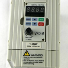 New VFD015M21A-ZA 1ph 220V 3ph 0~240V 7A 400Hz 1.5KW 2HP Inverter