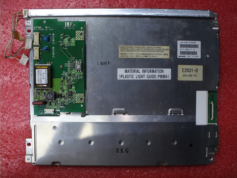 10.4 inch Sharp A-Si TFT LCD Panel LQ104V1DG83 246.5×179.4×34.7 mm Outline