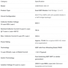 2MBI150SD-060-01 Power Module IGBT