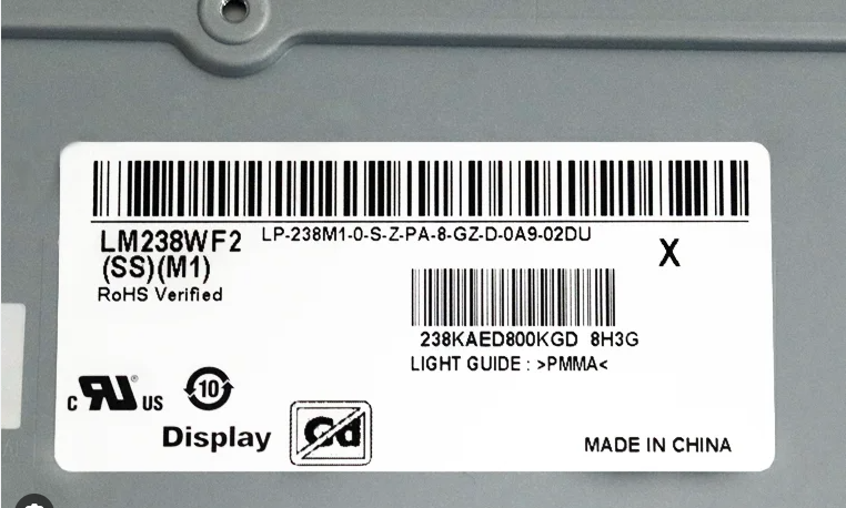 LM238WF2-SSM1 LG 23.8