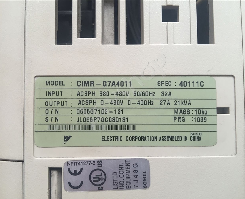 CIMR-G7A4011 YASKAWA converter