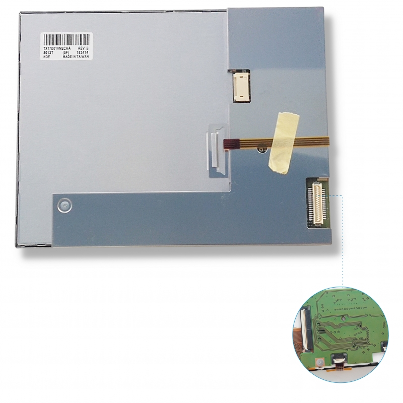 New and original a-Si TFT-LCD TX17D01VM2CAA 6.5