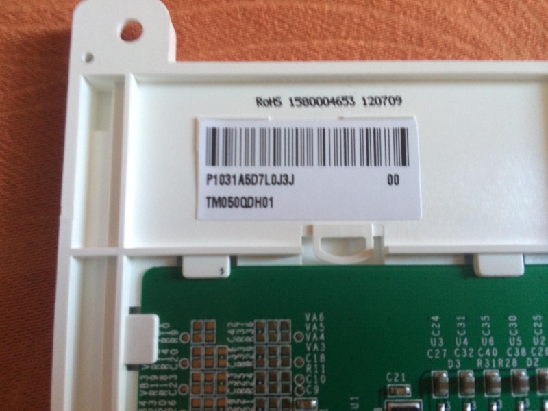 TM050QDH01 Tianma computer monitor lcd Active Area 101.568×76.176 mm