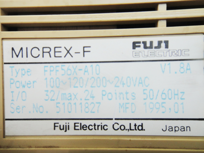 used Fuji PLC FPF56X-A10 module