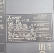 Mitsubishi server NEW and Original MR-J4-350A