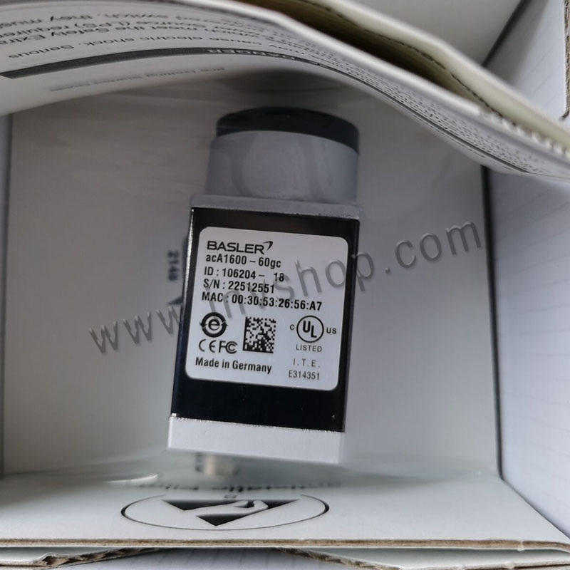 acA1600-60gm/gc pixel GigE Gigabit Ethernet Industrial Camera Basler Germany
