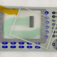 AB ABB 2711P-B7 2711P-RDB7 2711P-K7 touch screen + keypad membrane