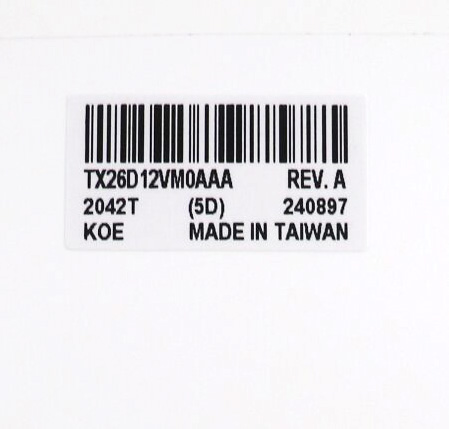 TX26D12VM0AAA HITACHI 800*600 20 pins LCD PANEL 10.4INCH