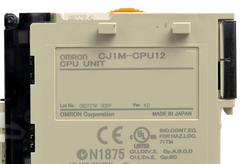 Omron CJ Serial CJ1M-CPU12 PLC CPU Unit