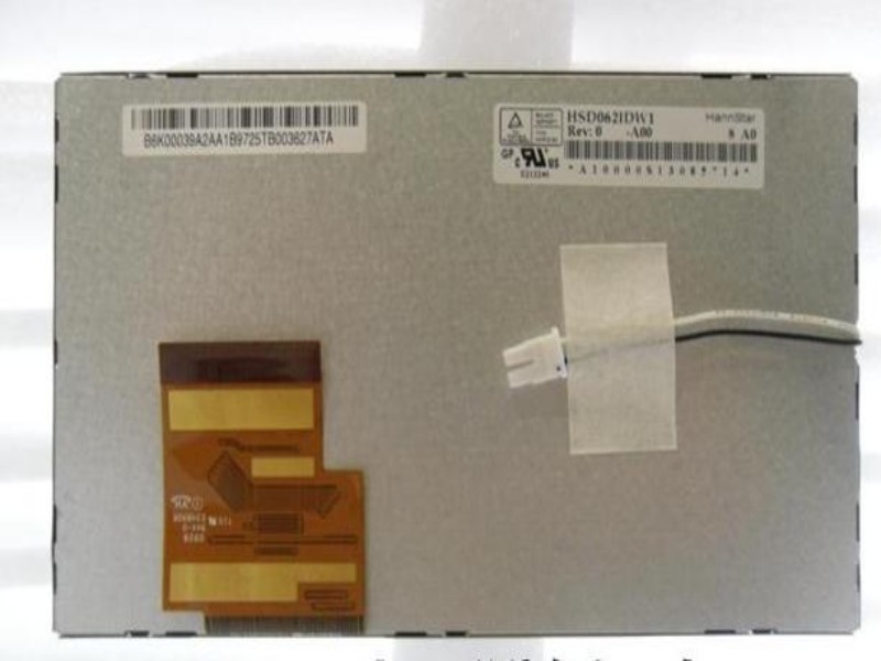 HSD062IDW1 - A02 6.2inch HannStar industrial flat panel display Vehicle mounted DVD navigation spec