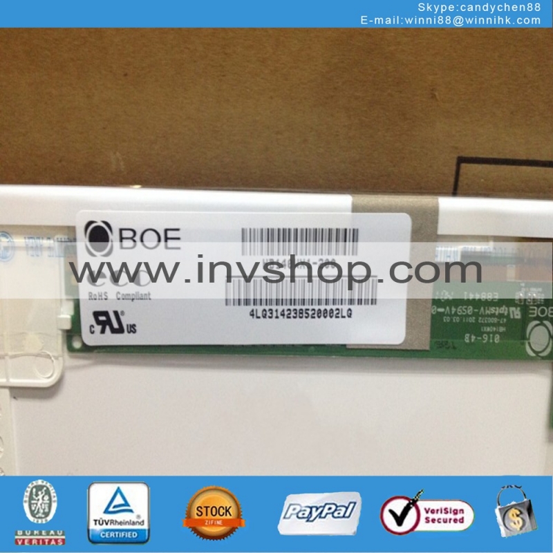 New original HB140WX1-200 14"BOE LCD panel 1366*768 DHL