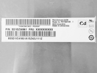 M270QAN06.1 FOR AUO 27.0-inch 3840(RGB)×2160