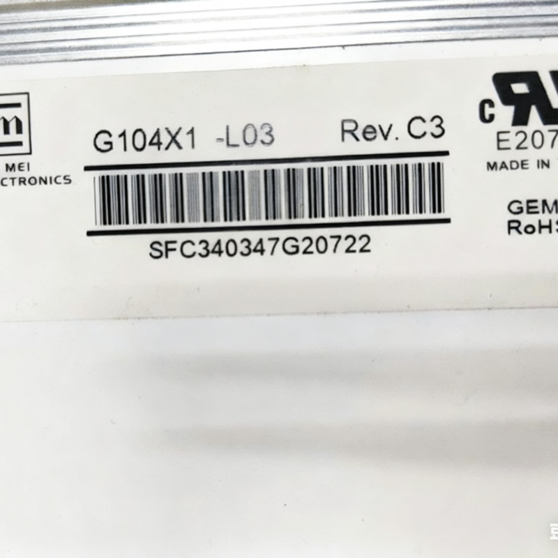 G104X1-L03 10.4inch CMO LCD Panel Resolution 1024*768