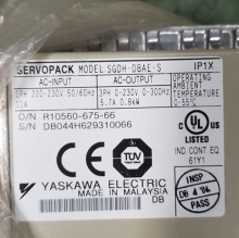 Yaskawa SGDH-08AE-S 0.8Kw SERVO DRIVER