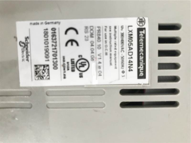 SERVO DRIVER SCHNEIDER LXM05AD14N4