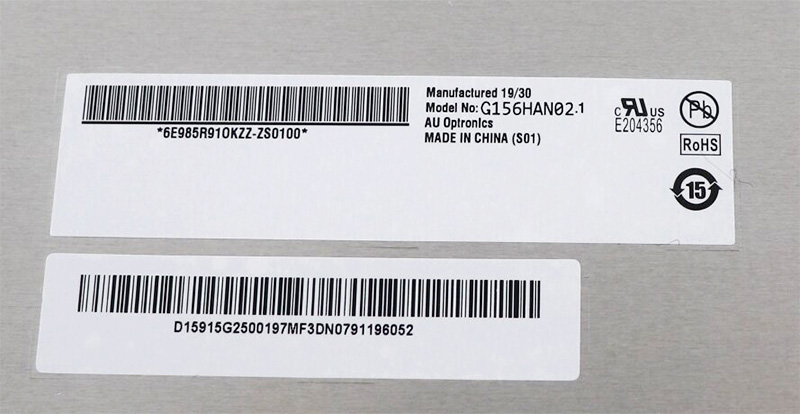 G156HAN02.1 New AUO 15.6inch lcd panel