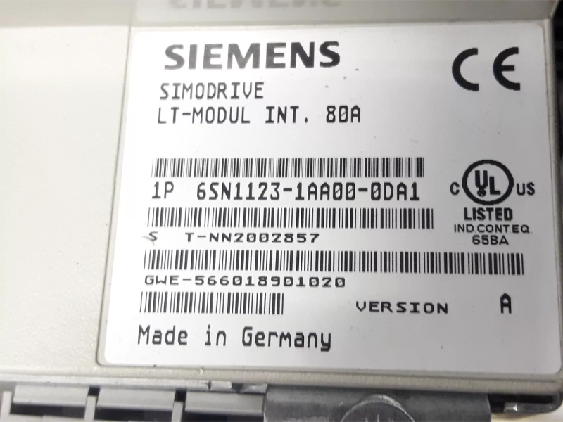 6SN1123-1AA00-0DA1 SIEMENS Driver Power Module highly protective Quality supplier