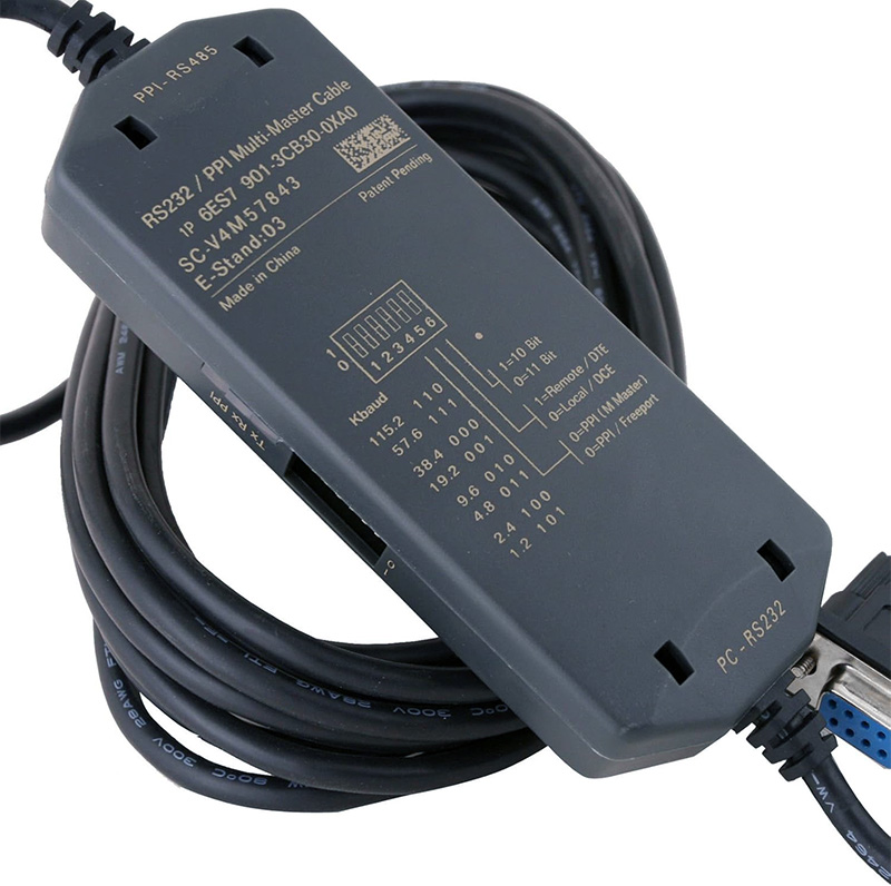 USB-PPI Suitable S7-200 PLC Cable USB PPI Communication Cable 6ES7 901-3DB30-0XA0 Download Line