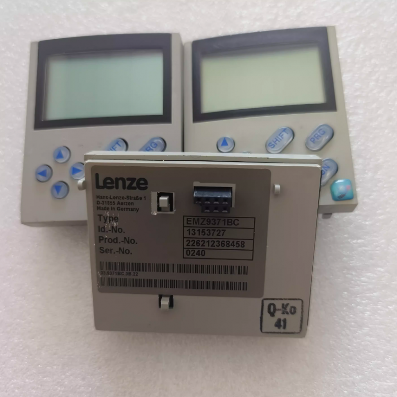 Lenze Inverter Panel 0JK1 EMZ9371BC / EMZ9371BB Keypad Operating 60 Days Warranty
