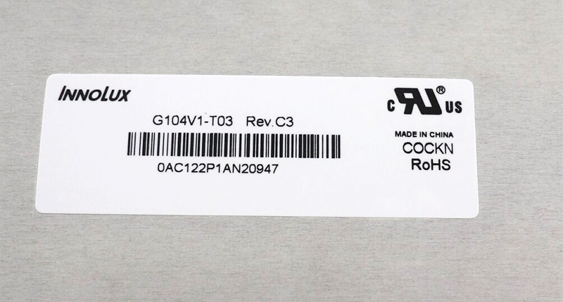 Innolux LCD-Anzeige 10,4 Zoll 640*480 G104V1-T03 Rev.C3