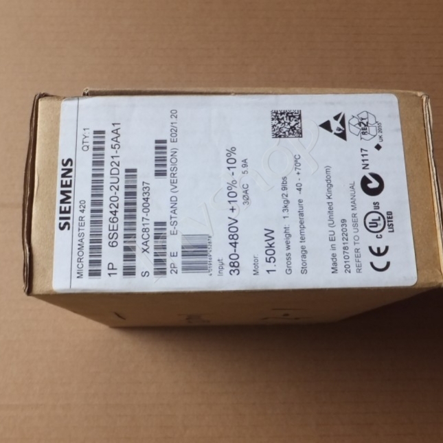 Original new tape packaging MM420 6SE6420-2UD21-5AA1