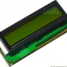 2.4 Inch Optrex LCD Display Rear Mount And VESA Mount 16 Characters × 1 Lines DMC-16105NY-LY