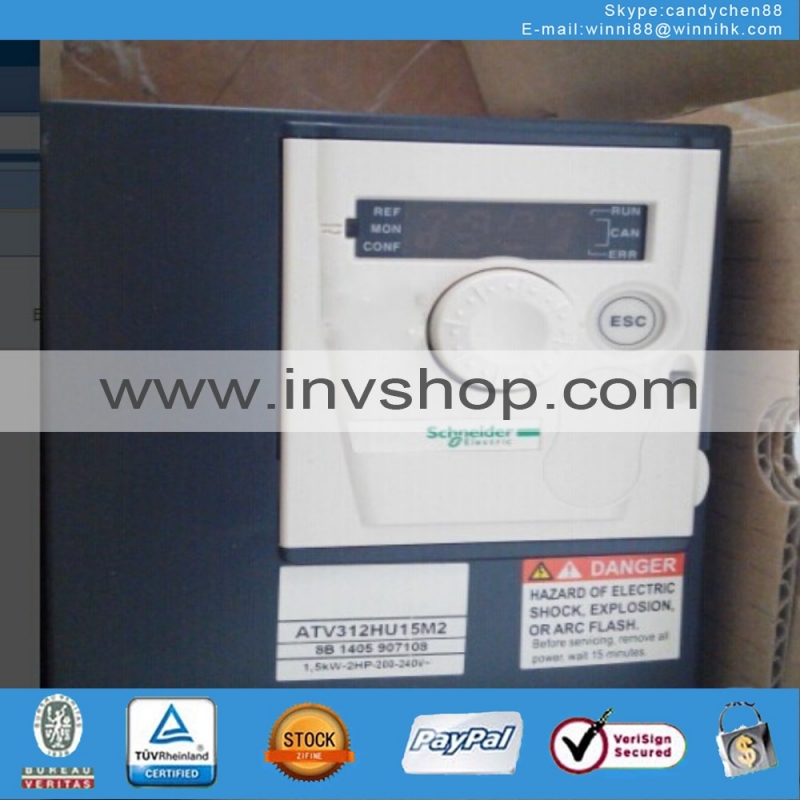 new ATV312HU15M2 VFD Inverter 1ph 220V Output 3ph 220V 1.5KW 2HP