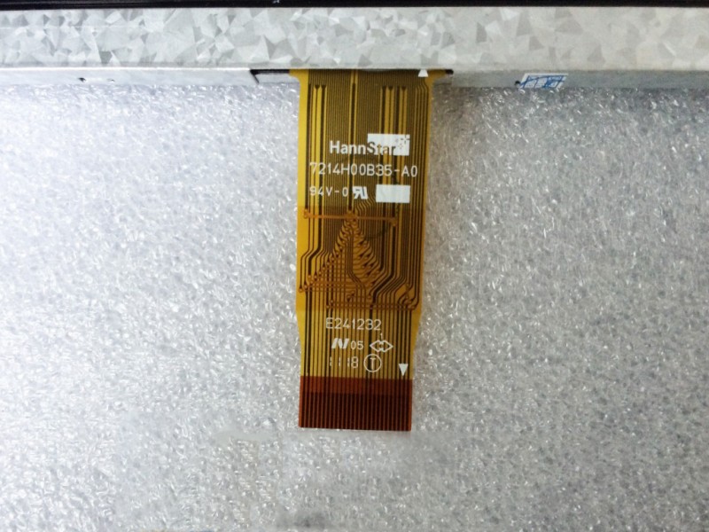 HSD070I651-F01 HannStar 7.0 inch Resolution 480(RGB)×234 TFT LCD Display