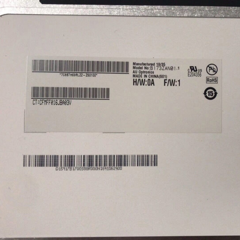 ORIGNAL B173HAN01.1 AUO 17.3 inch 1920*1080 TFT LCD Panel