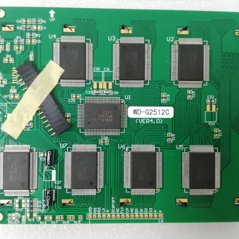 Nidec edging machine LE-9000LX LCD screen WD-G2512C PCB-1 LCD screen