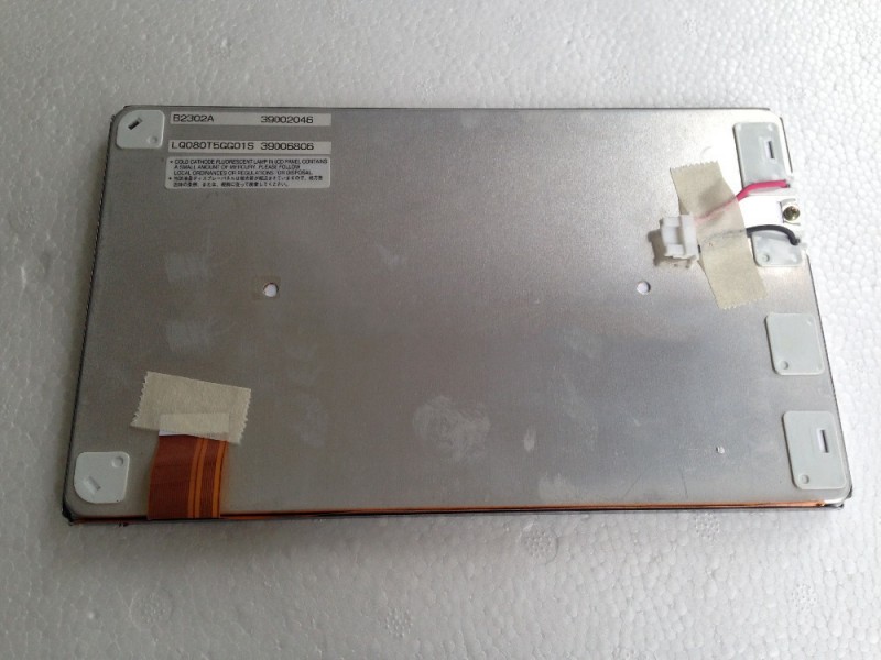 lq080t5gg01s 8inch sharp lcd - panel farbe 176,4 × 99.22 mm aktiven bereich