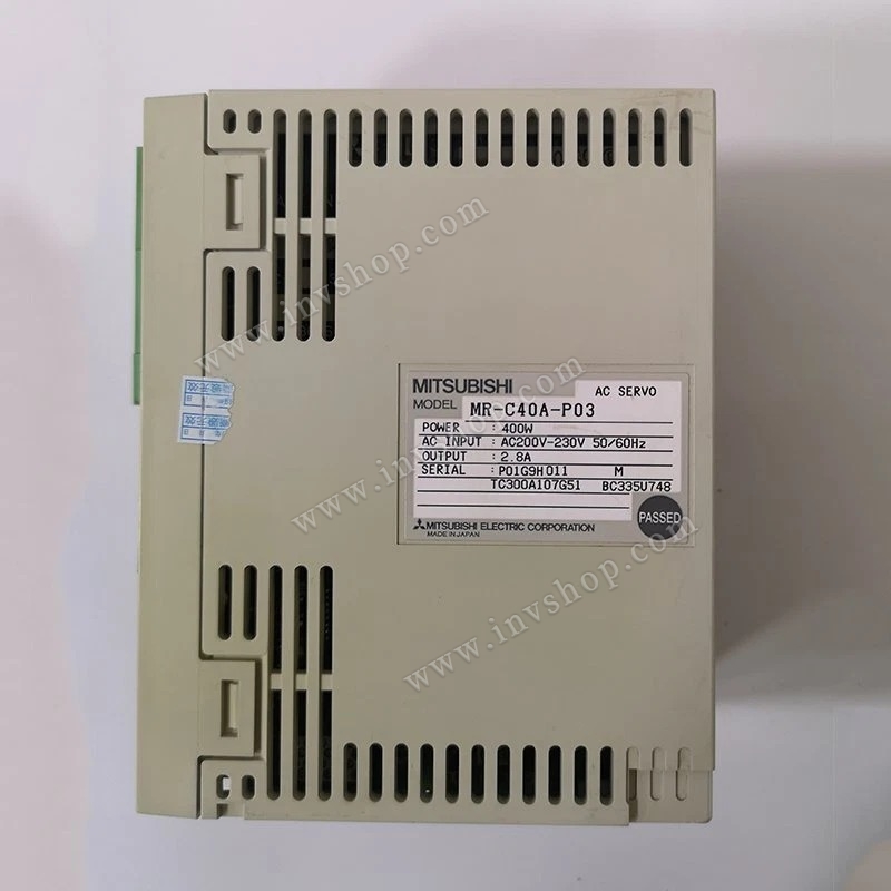 Mitsubishi MR-C40A-P03 MELSERVO-J3 AC Servo Drive Amplifier 400W Discontinued