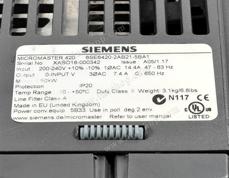 6SE6420-2AB21-5BA1