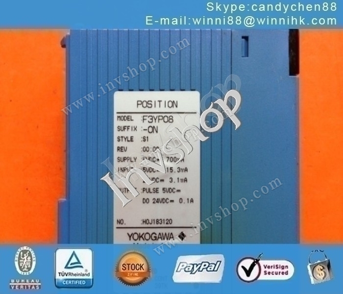 yokogawa f3yp08 - 0n used 1pc