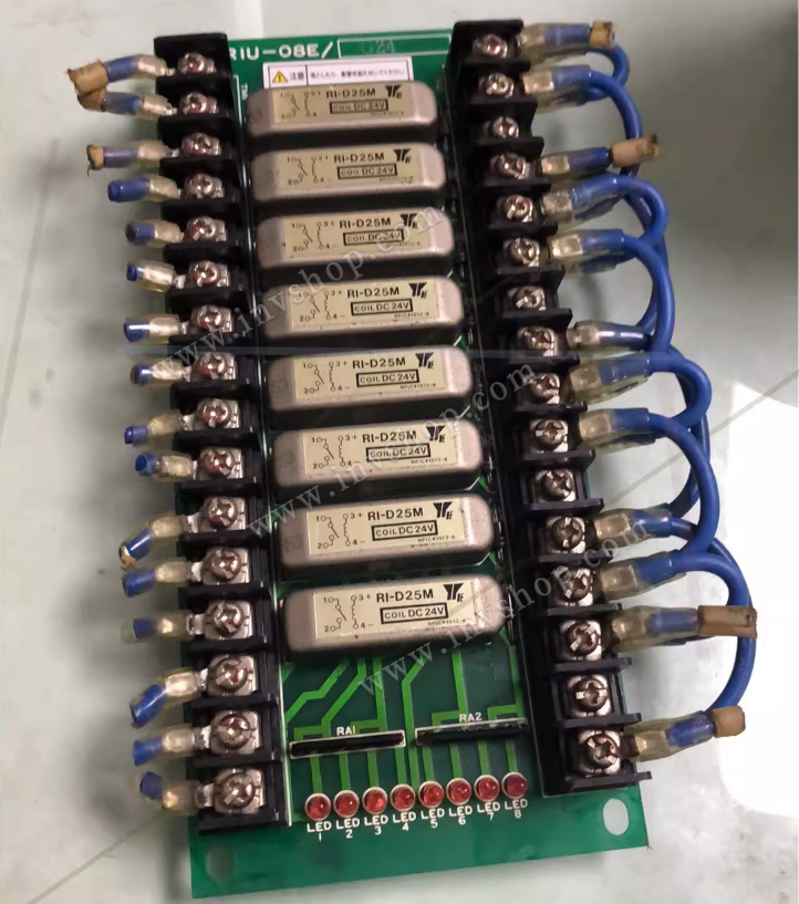 RI-D25M is a YASKAWA DIP4 direct insertion DC24V dry spring relay