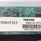 LTM084P363 8,4" 800x600 SVGA p-Si TFT-LCD-Panel Toshiba