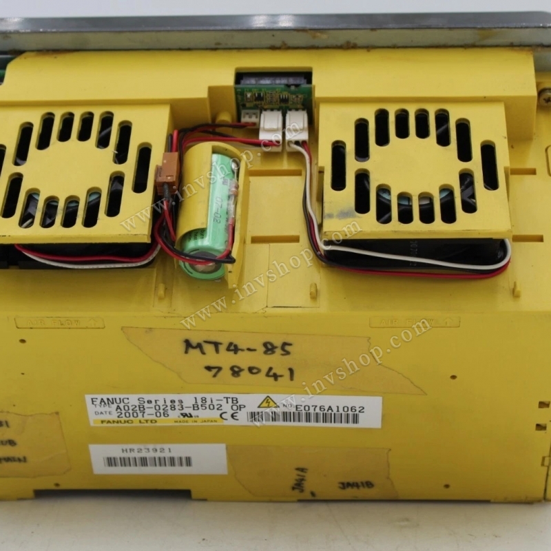 FANUC 18i-MB system A02B-0283-B502 operation panel