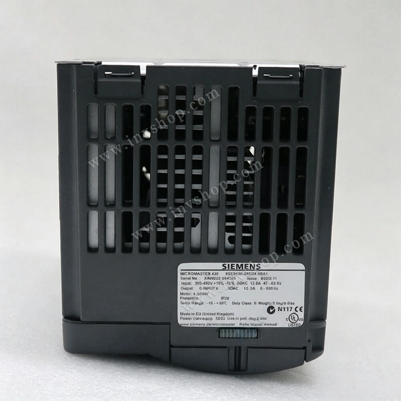 6SE6420-2AD24-0BA1 Siemens Frequency Inverter (MicroMaster 430) (Replacement Part)