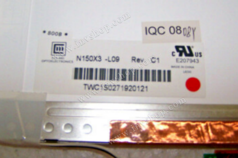 N150X3-L09 REV.C1 CMO 15"inch TFT-LCD screen 1024*768 Display PANEL