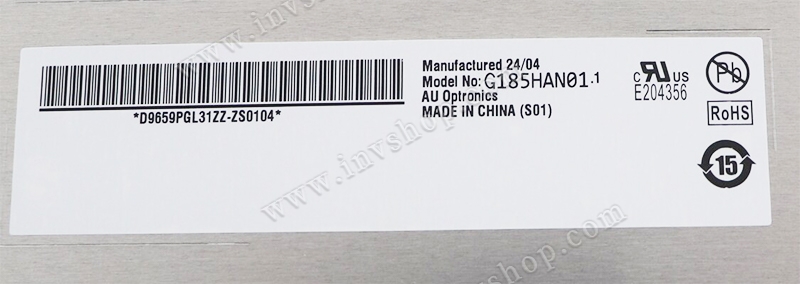 G185HAN01.104 Neu auf Lager AUO 18,5-Zoll 1920*1080 LCD-Display
