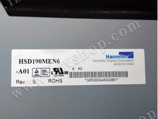 HSD190MEN6-A01 HannStar 19" TFT-LCD screen 1280*1024 Display