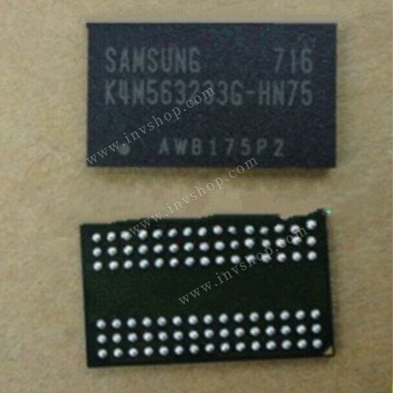 Samsung K4M563233G-HN75 256Mbit Mobile DDR SDRAM with 2Mx32