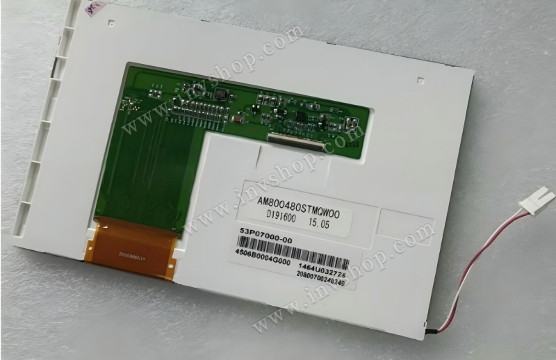 AM-800480STMQW-00 New LCD Display Screen, For Industrial / Medical, White  7.0-inch TFT-LCD