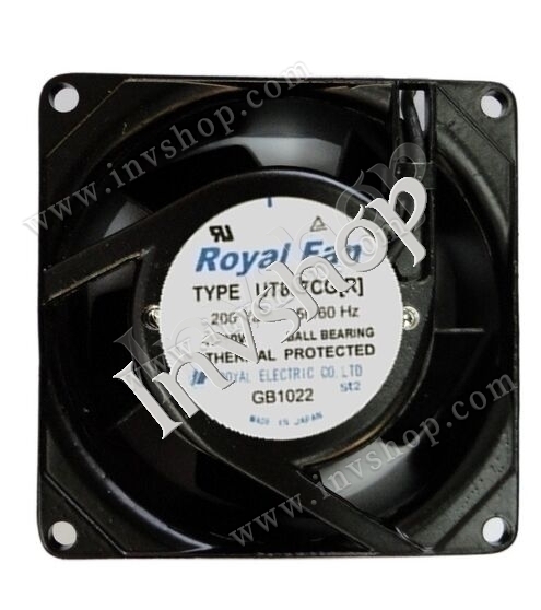 UT857CG-R TOYO FAN-ROYAL ELECTRIC 230V 50/60HZ