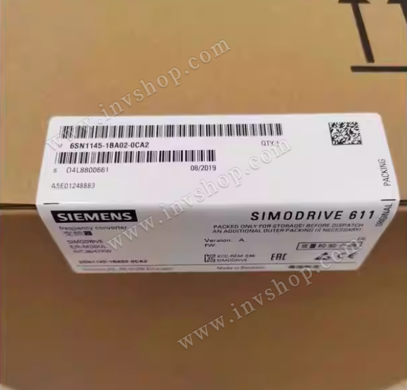 Siemens 6SN1145-1BA02-0CA2 36/47kw Simodrive E/R-Module