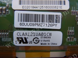 CLAA121UA01CW CPT 12.1" TFT-LCD screen 1600*900 Display