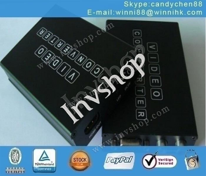 Ai Derui VGA to HDMI HD Converter, 1080P VGAtoHDMI computer to turn TV