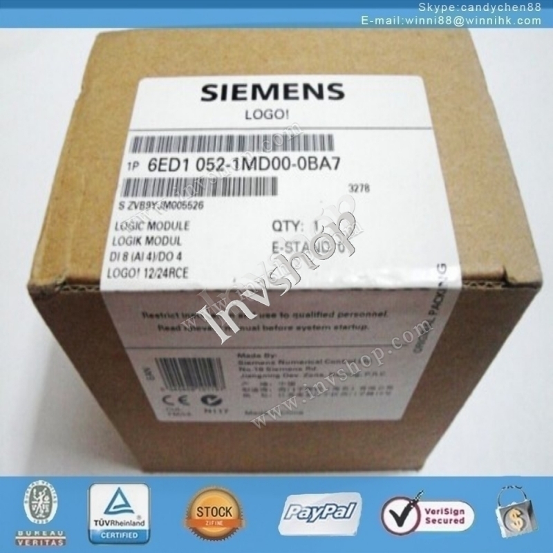 new 6ED1052-1MD00-0BA7 12/24RCE PU/I/O: 12/24V